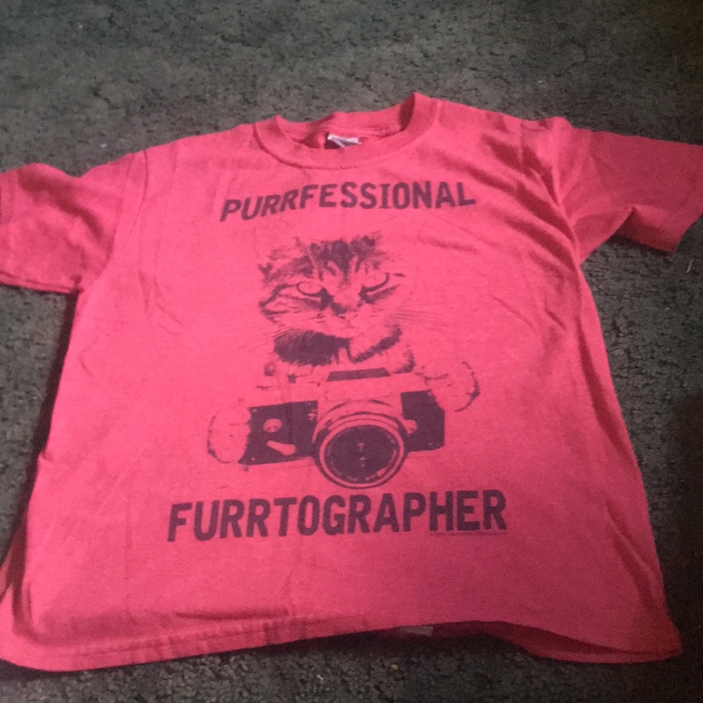 Children's kitty shirt